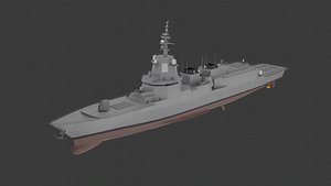 Japanese JMSDF Next Generation Cruiser Aegis System Equipped VesselASEV