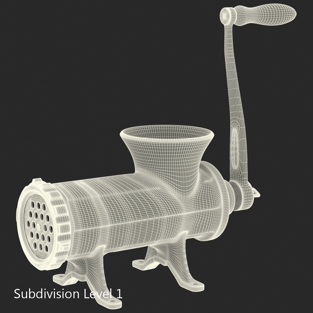 Meat Grinders 3D Model - TurboSquid 1182783