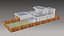 Beach of house  Playa de casa  Low poly