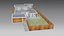 Beach of house  Playa de casa  Low poly