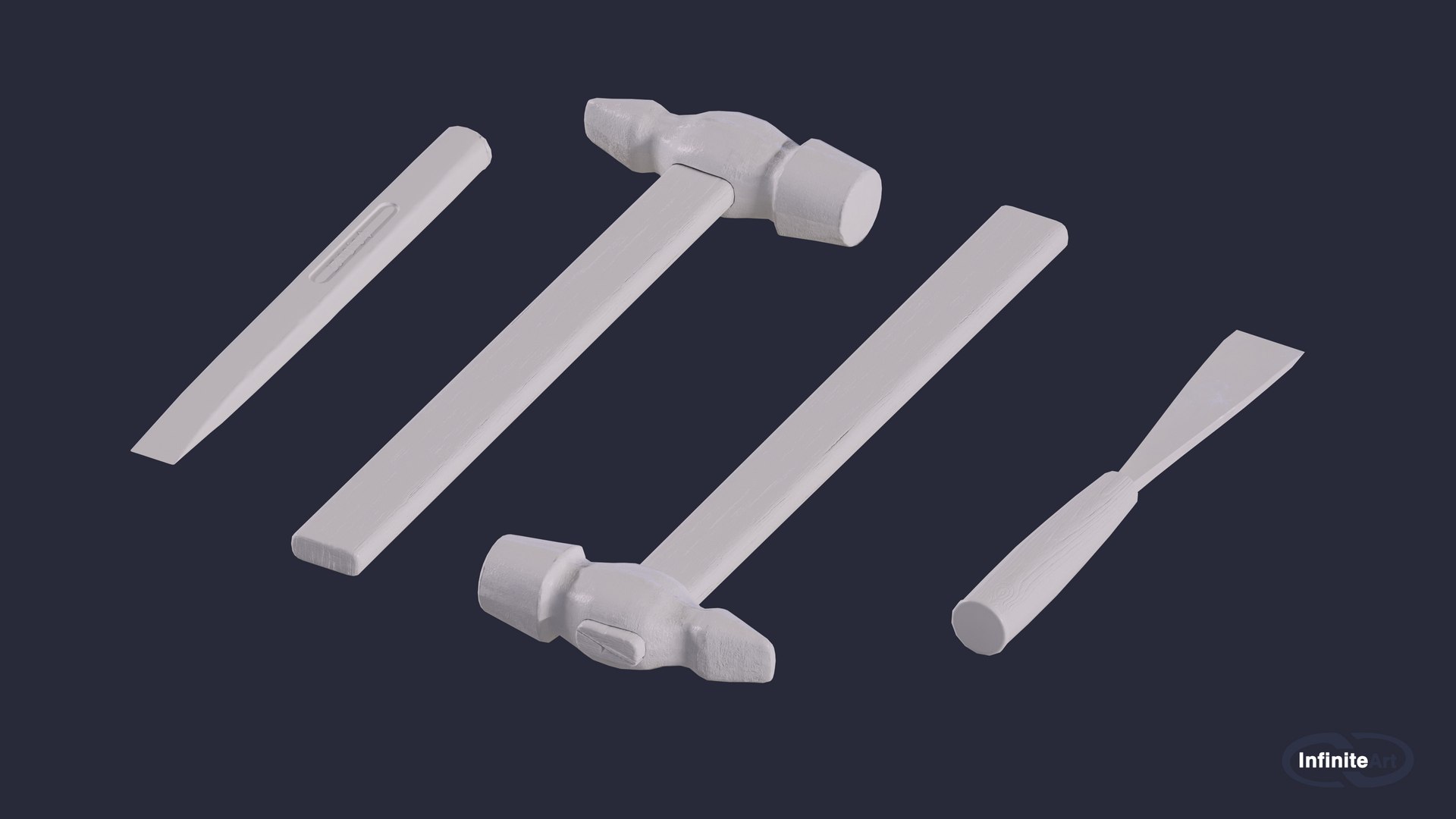 Hand Tools Hammer Chisel Spatula 3D model https://p.turbosquid.com/ts-thumb/UO/TgIXGJ/mN/2/jpg/1650434864/1920x1080/fit_q87/9dea62530f021a8393a66927e1b2c43099adee2a/2.jpg