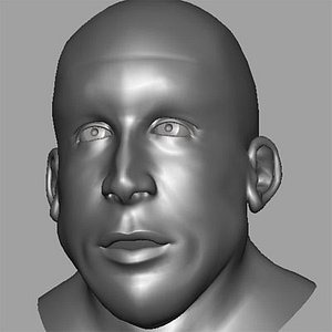 3d model human head