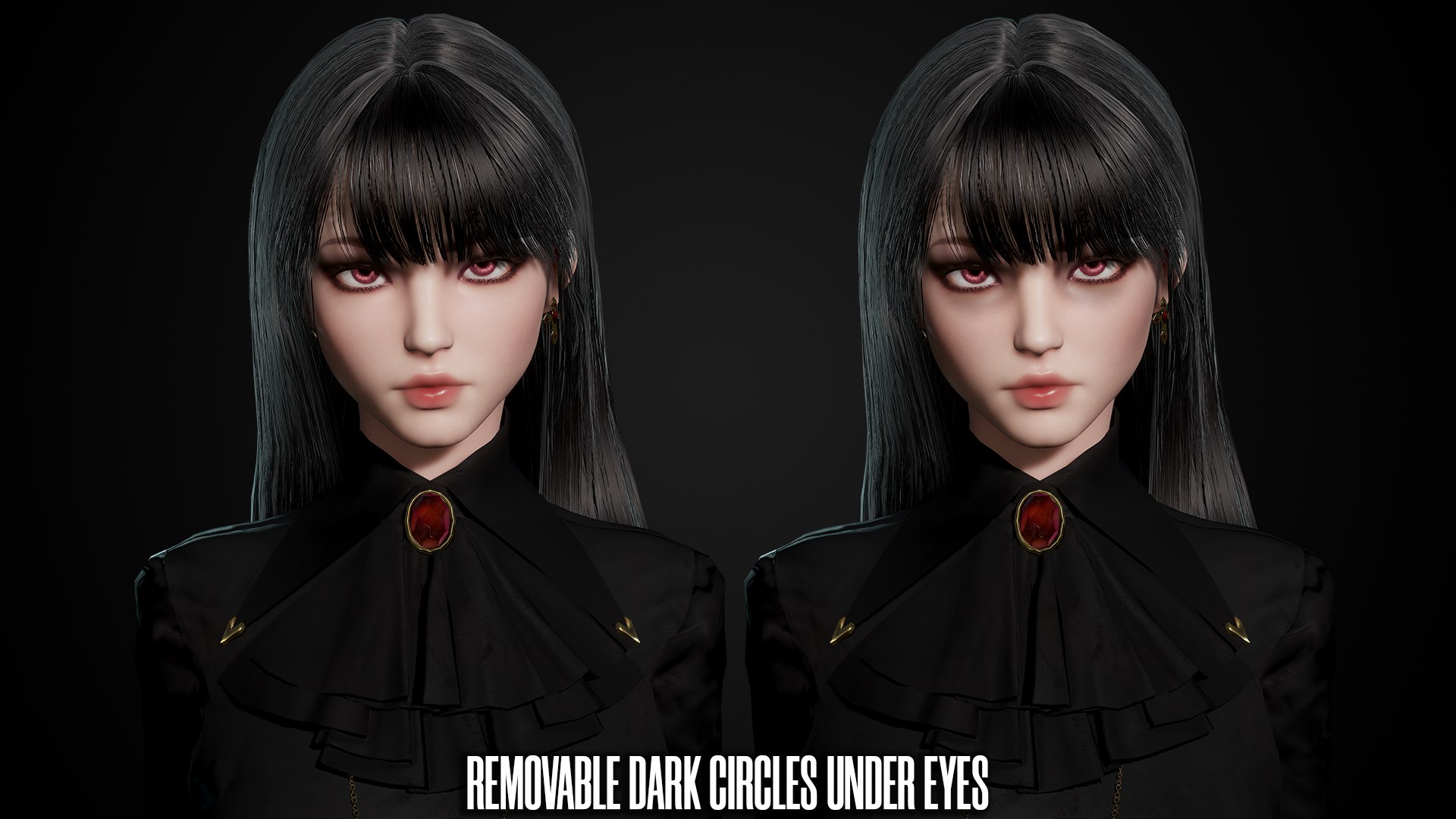 3D Vampire - Game Ready Low-poly 3D Model - TurboSquid 2121088