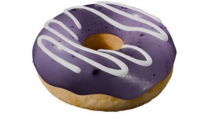 Variety Donut Asset Pack - 6 Realistic Flavors 3D model