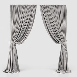 3D model curtain