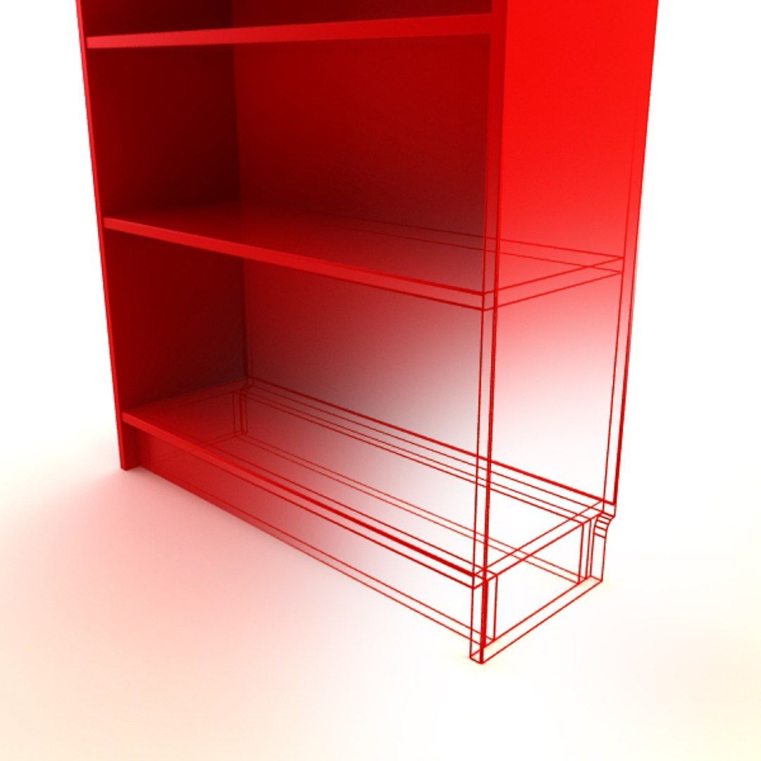 3ds Ikea Billy Bookcase