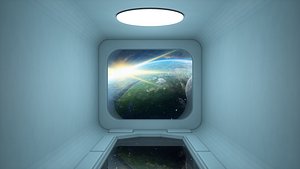 3D Sci Fi Room model