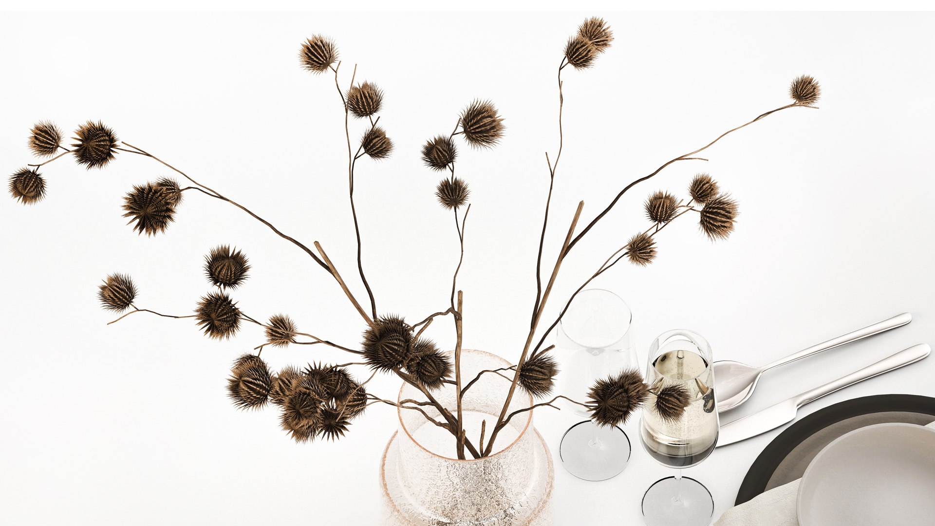 table setting for 2 persons with a bouquet of dried flowers model https://p.turbosquid.com/ts-thumb/UO/nirfKz/v3/1tablesetting1006202204/jpg/1654950978/1920x1080/fit_q87/93ca81152cb90045585ac6a2e3d45bb7b1c150af/1tablesetting1006202204.jpg