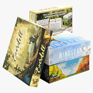 3D Board Games Pack 2