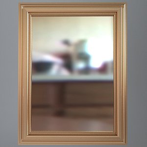 3ds max wall mirror