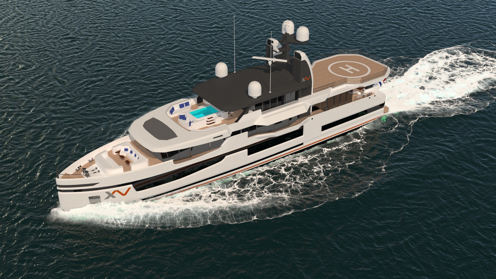 3D explorer yacht xventure model - TurboSquid 1693165