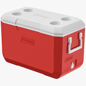 3D Ice Chest Coleman 02(1) model