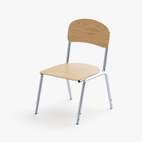 3D model Child Chair with Adjustable Height