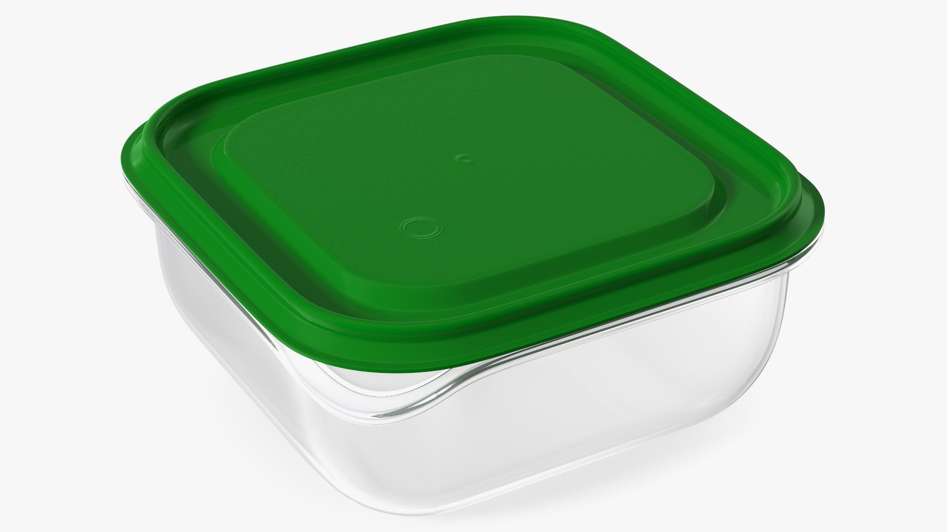 3D model Square Plastic Food Container with Lid TurboSquid 1765823