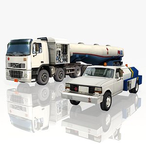 Airport vehicles 2 Model 3D model