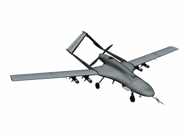 Unmanned uav bayraktar model - TurboSquid 1316627