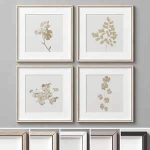 3D Picture Frames Set-306 model