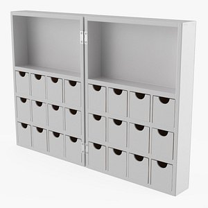 3D Decorative Foldable Chest with Drawers