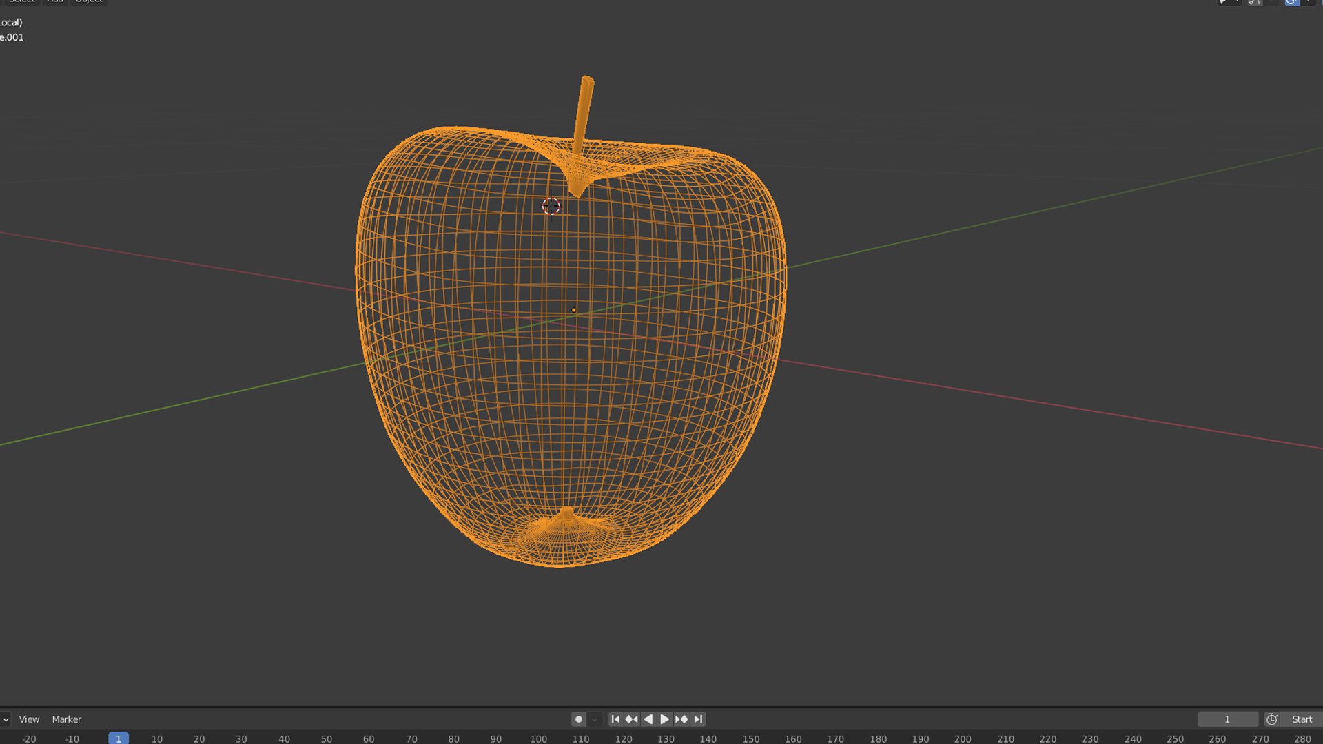 Apple 3D Model - TurboSquid 1713971