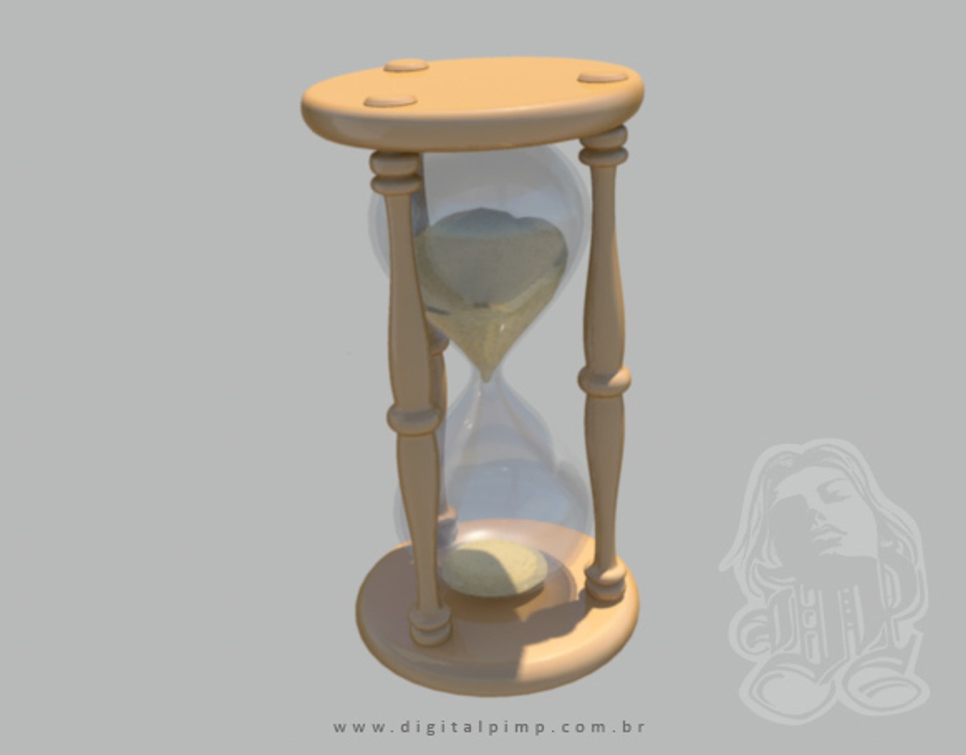 Hourglass Sand Particle Obj Free