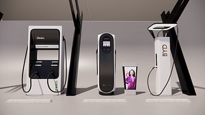 3D Electric Vehicle Chargers -A3