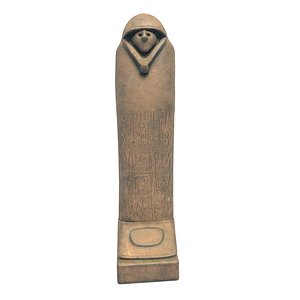 3D Pharoah coffin model