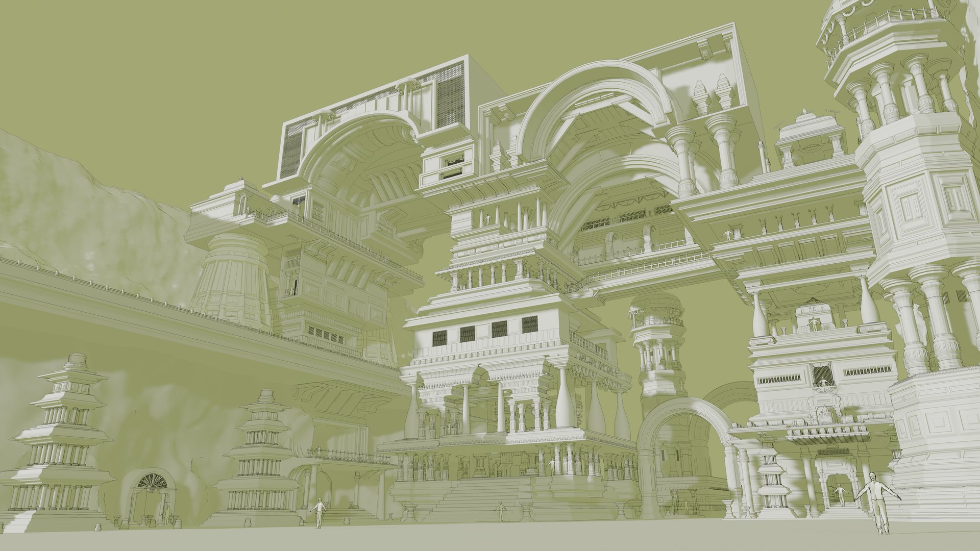 Ancient Arch High-Poly Film-grade 3d Model 3D Model - TurboSquid 2132638