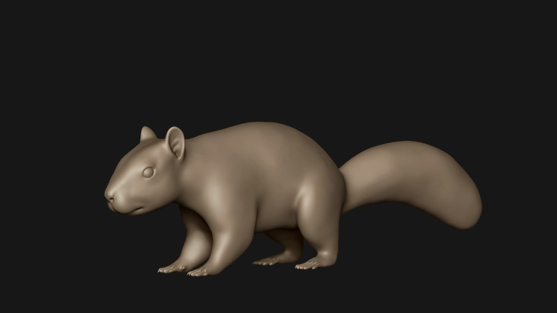 Squirrel Base Mesh 3D Model 3D Model - TurboSquid 1863232
