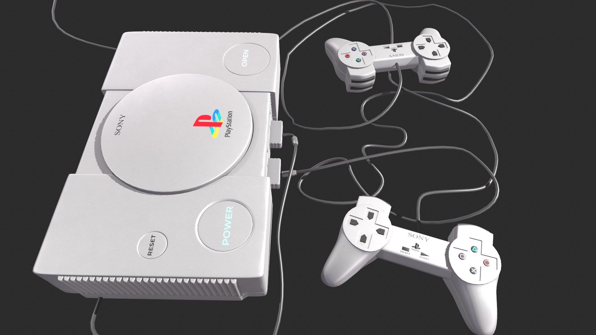 playstation 3d models