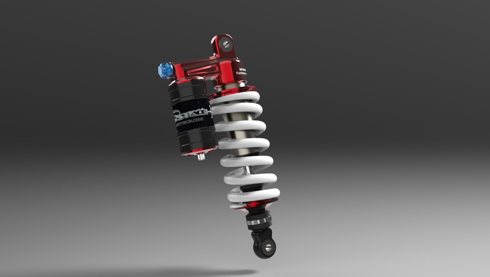 Bfa51rc Rear Shock 3d 3ds