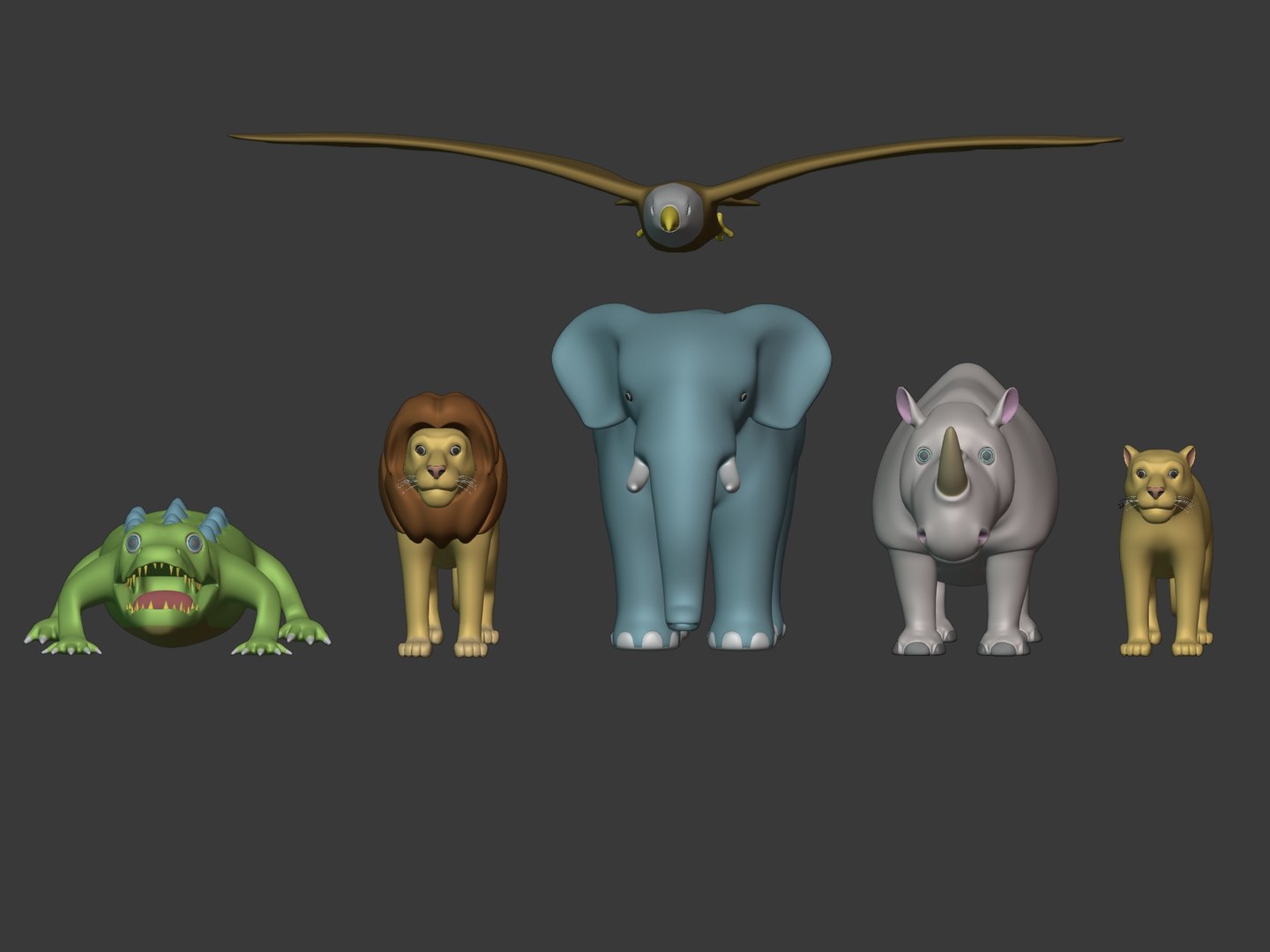3D Cartoon African Animals Pack https://p.turbosquid.com/ts-thumb/UP/tC0W6u/JX/i5/jpg/1635539863/1920x1080/fit_q87/5546eb7341c554cb7df30767bc444bdf0e12a975/i5.jpg
