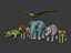 Cartoon African Animals Pack