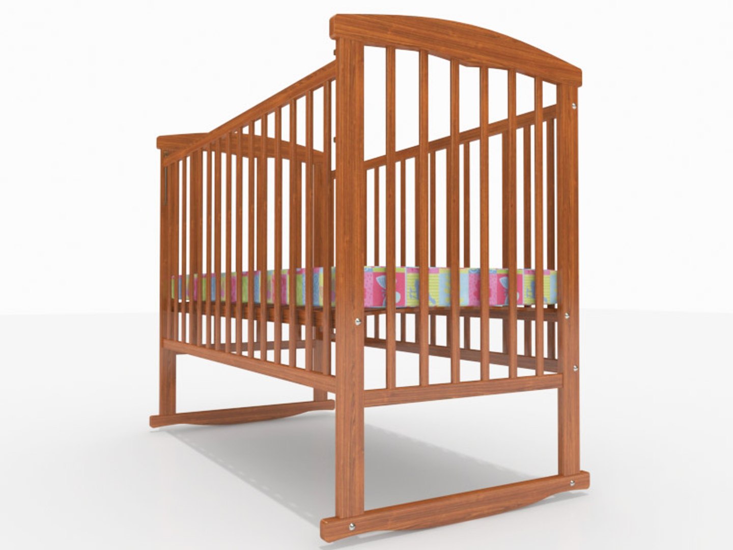 Baby Cot Bed 3d Max