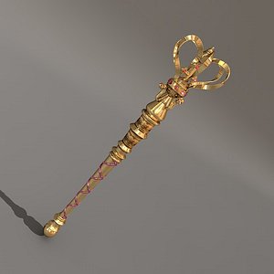 kings sceptre 3d model
