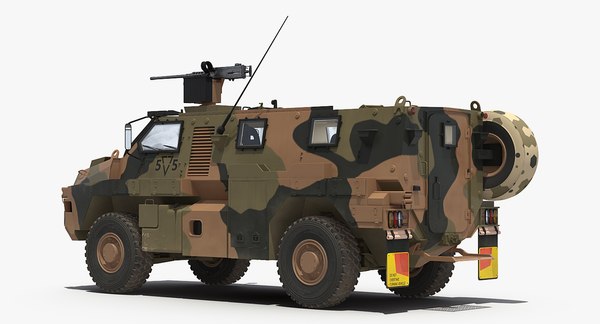 MPV 4x4 Bushmaster Camo Model 3D - TurboSquid 1305577