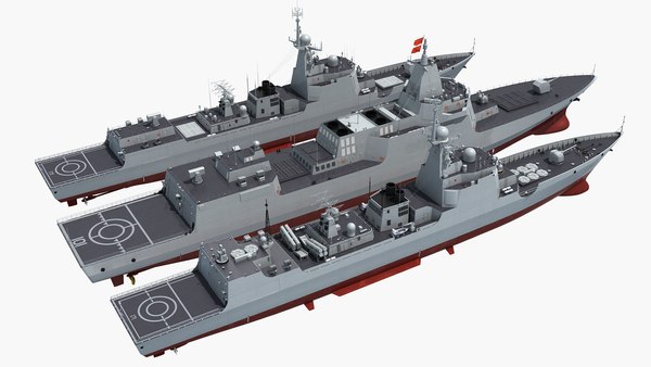 Chinese navy type 055 3D model - TurboSquid 1462848