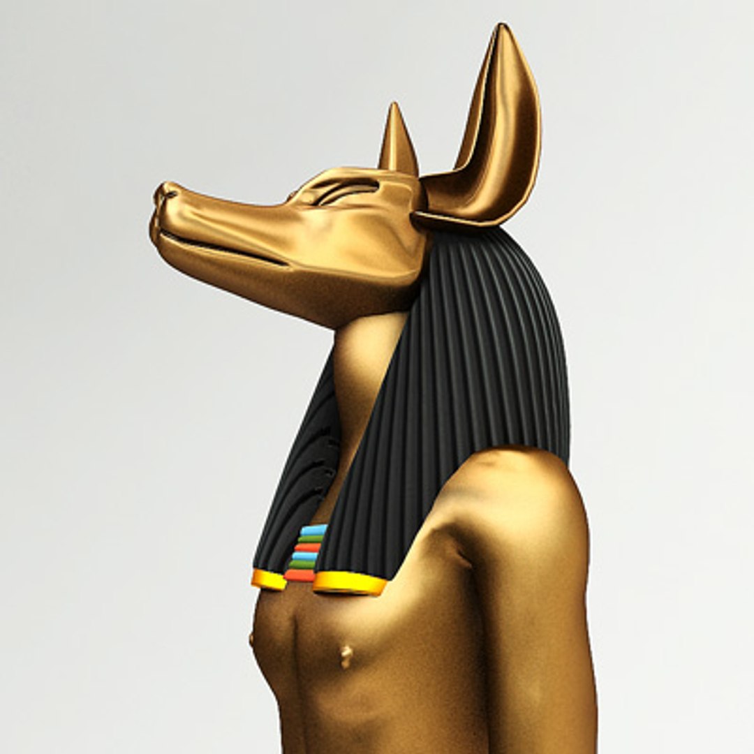 Gods Anubis 3d Model