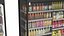 3D Freezer Drinks Display Cabinet model