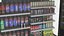 3D Freezer Drinks Display Cabinet model