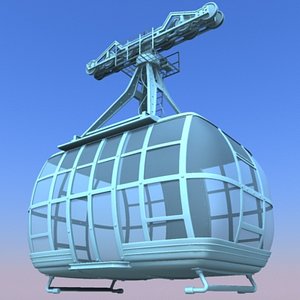 3d model cable rio janeiro