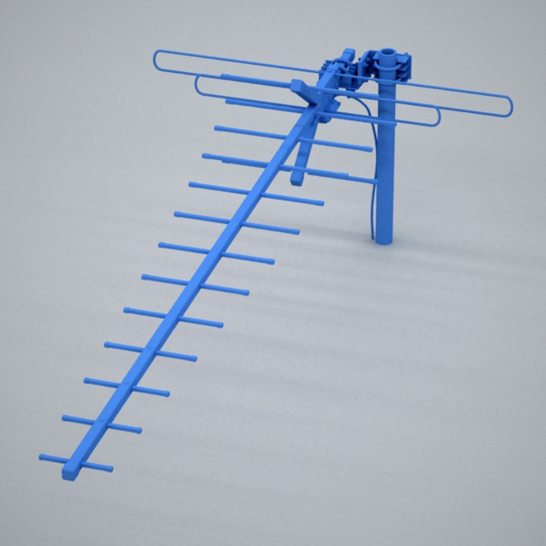 3d Max Yagi Antenna