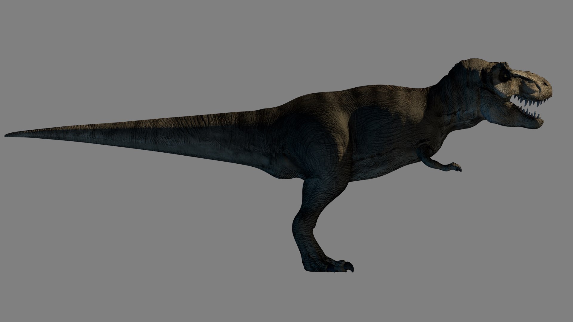 Rexy Jurassic Park Model Rigged FBX 3D Model - TurboSquid 1894826