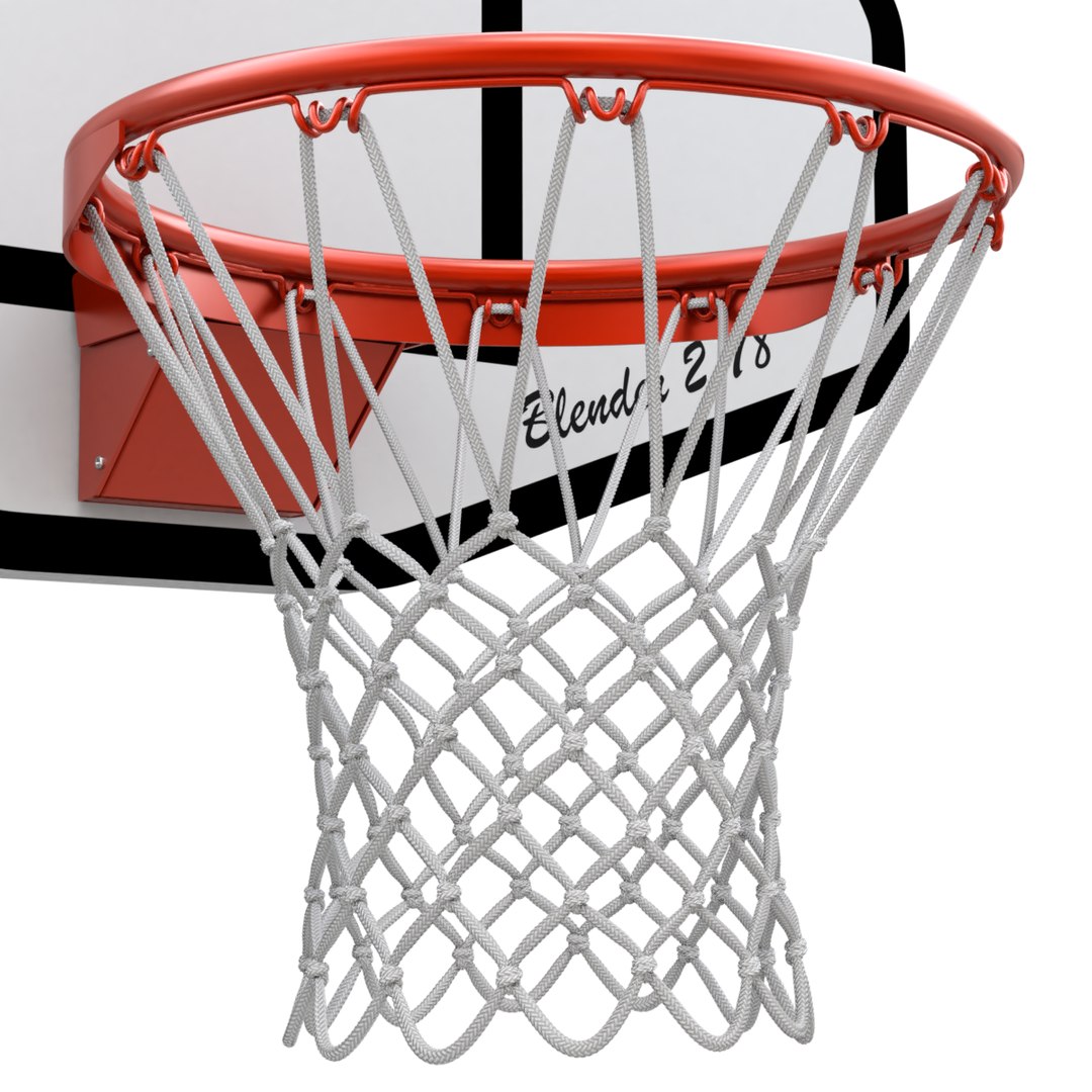 Basketball Rim With Backboard And Basketball 3D model - TurboSquid 1949231