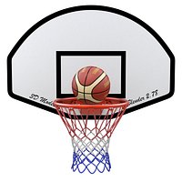 Basketball Rim With Backboard And Basketball