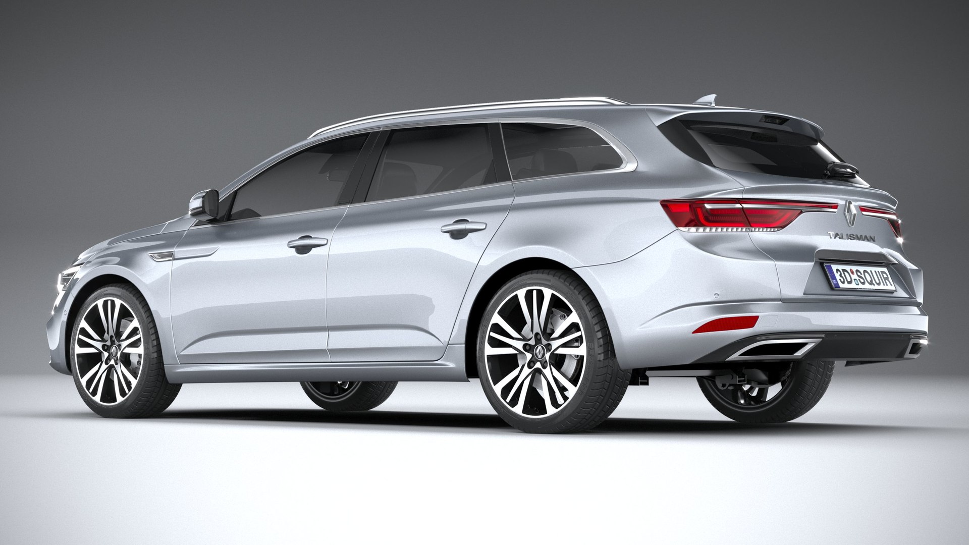 Renault Talisman Estate 3D Model - TurboSquid 1533490