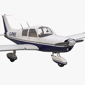 Light Aircraft Piper PA-28 Cherokee 2