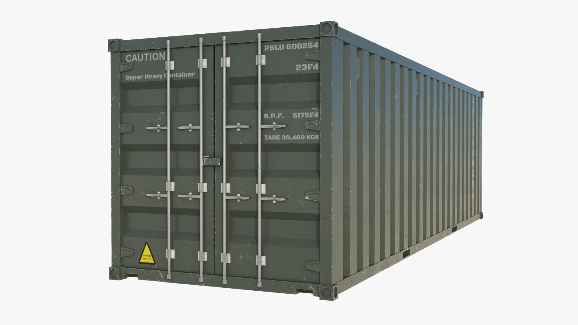 3D Cargo Container 01 Var 1 Model - TurboSquid 2188129