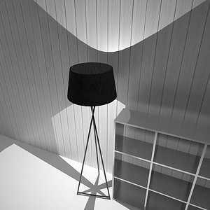 lamp standing 3d max