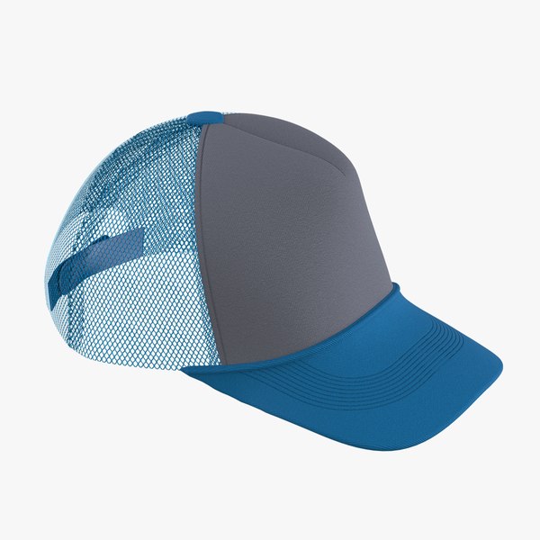 Trucker cap Design 3D model