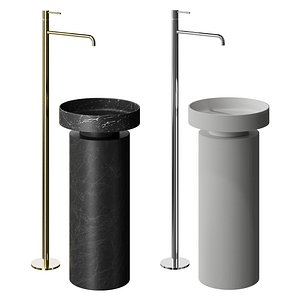 Boheme Corian sink and faucet